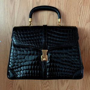 Vintage Lucille de Paris Alligator handbag